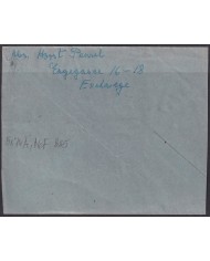 F-EX56529 GERMANY OCCUPATION ZONE BIZONE 1951 BUILDING 4pf COVER ESCHWEGE.