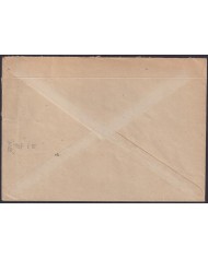 F-EX56530 GERMANY OCCUPATION ZONE BIZONE 1948 BUILDING 5 + 15pf COVER AACHEN.