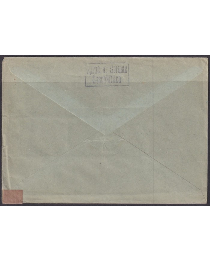F-EX56557 GERMANY OCCUPATION ZONE BIZONE AM POST 1946 3pf COVER HAMBURG.