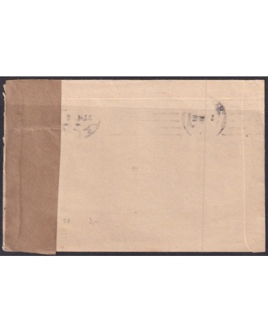 F-EX56521 GERMANY OCCUPATION ZONE BIZONE AM POST 1946 6pf COVER HANNOVER.