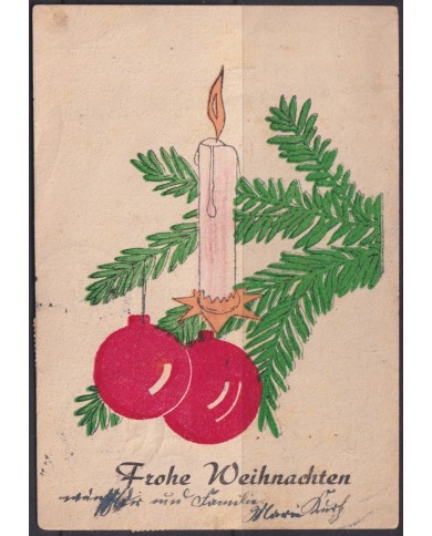 F-EX56618 GERMANY OCCUPATION ZONE ASS POST 1947 2pf SPECIAL CARD DORFFOL.