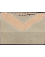 F-EX56619 GERMANY OCCUPATION ZONE ASS POST 1948 6+8+10pf COVER FRIELENDORF.