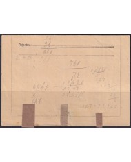 F-EX56617 GERMANY OCCUPATION ZONE ASS FELDPOST 1947 CENSORSHIP KESSEL.