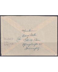 F-EX56624 GERMANY OCCUPATION ZONE ASS POST 1948 12-24pf ELTVILLE.