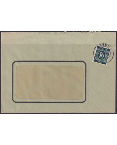 F-EX56602 GERMANY OCCUPATION BIZONE 1946 16pf ESSEN COVER.