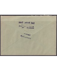 F-EX56602 GERMANY OCCUPATION BIZONE 1946 16pf ESSEN COVER.