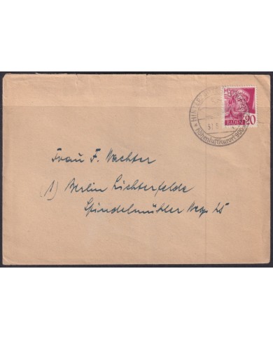 F-EX56580 GERMANY BADEN FRANCE OCCUPATION 1947 BADEN BADEN COVER.