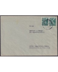 F-EX56581 GERMANY RHINE PALATINATE FRANCE OCCUPATION 1947 12pf PIRMASENS COVER.