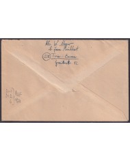 F-EX56570 GERMANY RHINE PALATINATE FRANCE OCCUPATION 1947 12pf TRIER EUREN COVER.