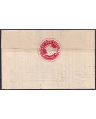 F-EX56634 GERMANY 1933-34 HINDENBURG 1934 4pf PERFORATED STAMPS BERLIN COVER.