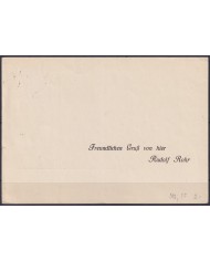 F-EX56653 GERMANY 1933-34 HINDENBURG 1937 3pf AACHEN CHRISTMAS SPECIAL CANCEL COVER.