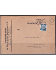 F-EX56660 GERMANY 1933-34 HINDENBURG 1935 3pf BERLIN AIRMAIL SPECIAL CANCEL COVER