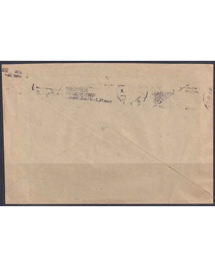 F-EX56684 GERMANY 1933-34 HINDENBURG 1933 12pf HANNOVER GARDEN SHOW SPECIAL CANCEL COVER.