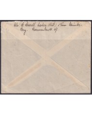 F-EX56688 GERMANY 1933-34 HINDENBURG 1935 6pf AACHEN HORSE SHOW SPECIAL CANCEL COVER.