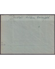 F-EX56691 GERMANY 1933-34 HINDENBURG 1935 3pf CATTERFELD CANCEL COVER.