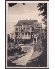 F-EX56787 GERMANY 1933-34 HINDENBURG 1938 6pf SALEM ARCHITECTURE SPECIAL CANCEL POSTCARD.
