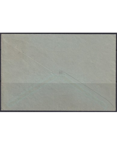 F-EX56650 GERMANY 1934 DEATH OF HINDENBURG 1934 3pf LEIPZIG CANCEL COVER.