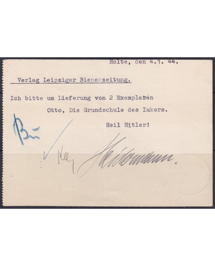 F-EX56670 GERMANY 1941-43 HITLER DEFINITIVE 1944 6pf SOLINGEN COVER.
