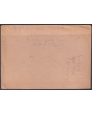 F-EX56750 GERMANY 1941-43 HITLER DEFINITIVE 1944 6pf TENBURG COVER.