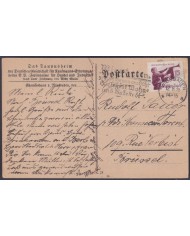 F-EX56741 GERMANY 1935 POSTCARD SPECIAL CANCEL WIESBADEN.