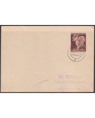 F-EX56739 GERMANY 1941 MARBURG COVER DANCE WOMAN.