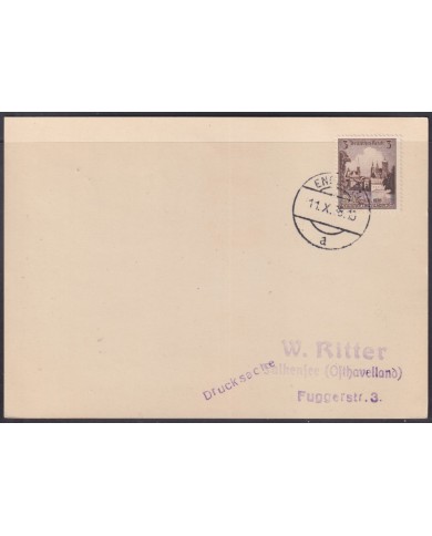 F-EX56737 GERMANY 1938 BRESLAU SPORT MEETING COVER.