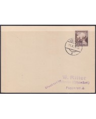 F-EX56737 GERMANY 1938 BRESLAU SPORT MEETING COVER.