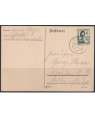 F-EX56671 GERMANY 1935 6pf AIRCRAF DEFENSE SOLDIER CARD 1937.
