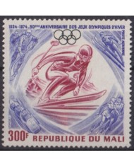F-EX56286 MALI MNH 1974 50º ANNIV WINTER OLYMPIC GAMES SKI.