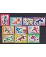 F-EX56302 RUSSIA MNH 1980 OLYMPIC GAMES MOSCOW ATHLETISM RUNNING.