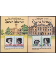 F-EX56378 TUVALU MNH 1985-1999 QUEEN MOTHER SHEET.