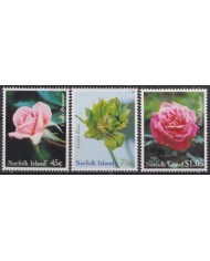 F-EX56393 NORFOLK IS MNH 1999 ROSE PLANTS & FLOWER FLORES.