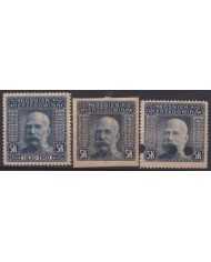 F-EX55930 BOSNIA HERZEGOVINA 1910 FRANZ JOSEPH EMPEROR IMPERF + PROOF.
