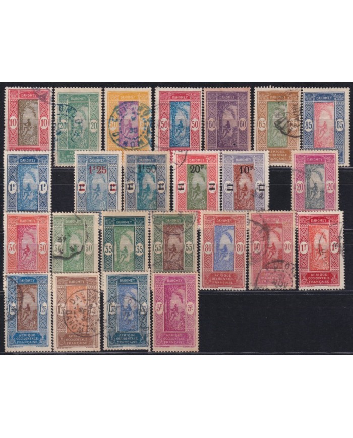 F-EX55705 YVORY COAST FRENCH COLONIES 1913-30 NEW VALEU OVERPRINT PALM STAMPS LOT +40€.
