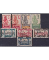 F-EX55950 GABON FRENCH 1915-22 MH- USED INDIGENOUS LANDSCAPE +40€.