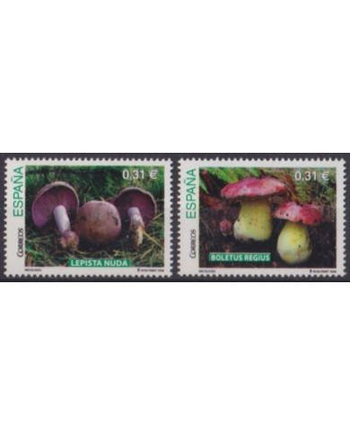 F-EX57049 SPAIN ESPAÑA MNH 2001 FUNGUS MUSHROOMS BOLETUS.