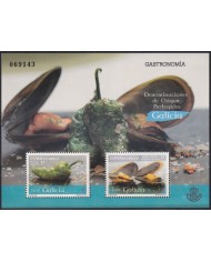 F-EX55877 SPAIN ESPAÑA MNH 2015 FOOD GASTRONOMY GALICIA MEJILLON MARINE LIFE.