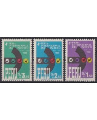 F-EX56976 PERU 1965 MNH INTERNATIONAL PACIFIC FAIR.