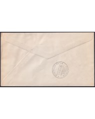 F-EX45741 ESPAÑA FERNANDO POO 1964 REG FDC STAMP DAY CHACON GOVERNOR FLOWER.