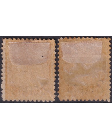F-EX53747 CANADA 1899 QUEEN VICTORIA OVERPRINT UNUSED.