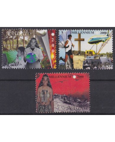 F-EX57287 NAURU MNH 2000 MILLENIUM WOMAN.