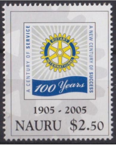 F-EX57290 NAURU MNH 2005 ROTARY CLUB CENTENARY.