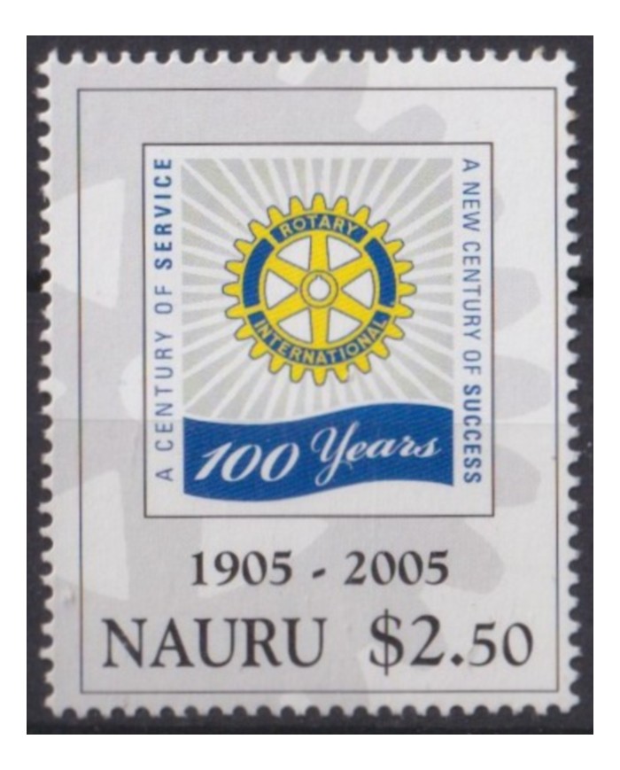 F-EX57290 NAURU MNH 2005 ROTARY CLUB CENTENARY.