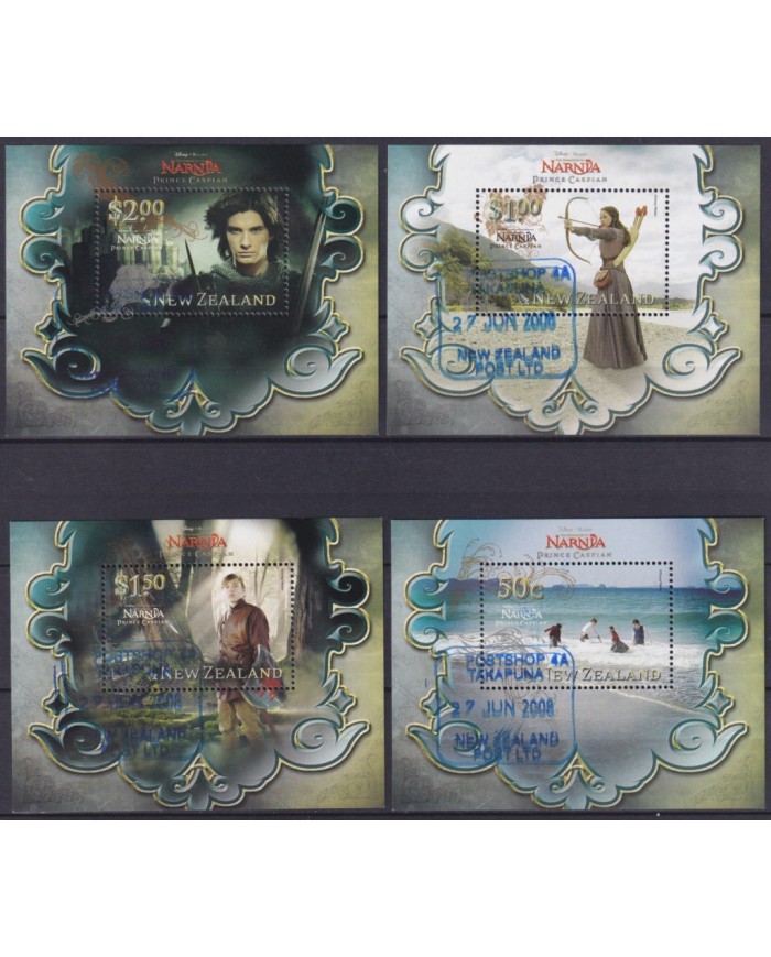F-EX57297 NAURU USED 2008 NARNIA CHRONICLE SHEET.
