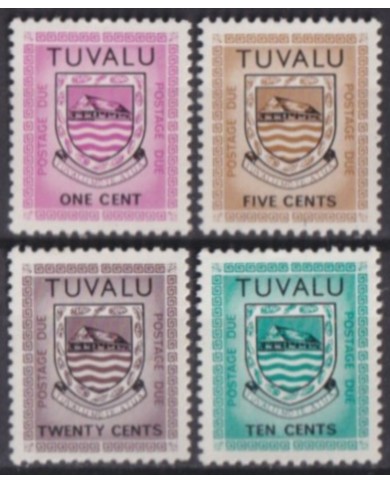 F-EX57317 TUVALU IS MNH 1981 POSTAGE DUE.