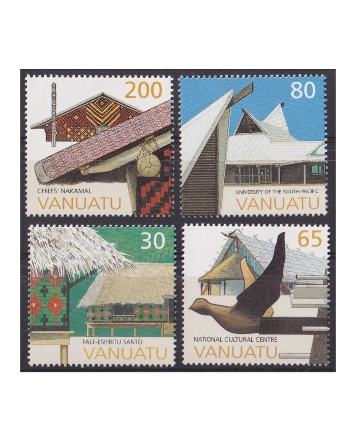 F-EX57298 VANUATU MNH 1998 ARCHITECTURE.