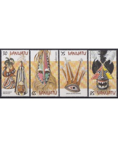 F-EX57299 VANUATU MNH 1998 ETHNIC TRADITIONAL MASK.