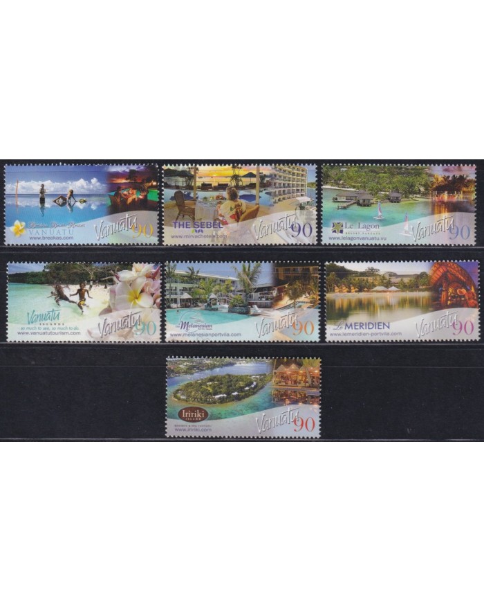 F-EX57301 VANUATU MNH 2008 TOURISM LANDSCAPE HOTEL LEMERIDIAN.