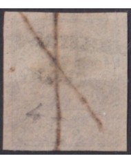 F-EX49595 PHILIPPINES SPAIN REVENUE 1869 ½ r HABILITADO POR LA NACION ORIGINAL.