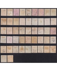 F-EX54224 INDIA PATIALA FEUDATARY STATE UK COLONIES CLASSIC STAMPS LOT.
